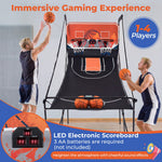 Foldable Basketball Arcade Game | Hoop Machine with 8 Exciting Playing Modes