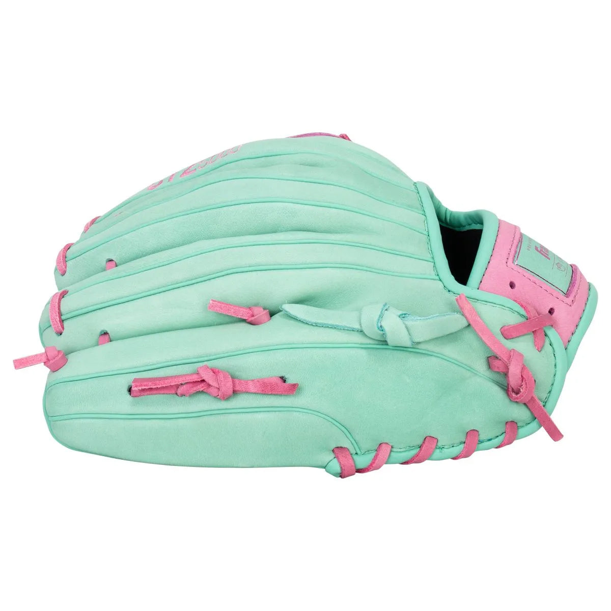 Franklin Sports CTZ5000 12" Baseball Glove Mint & Rose | Premium Leather Infield Glove