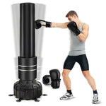 Freestanding Punching Bag 71” Boxing Bag with 25 Suction Cups Gloves and Filling Base