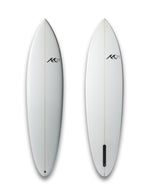 Modern Single Fin | Frothy White