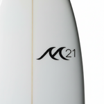 Modern Single Fin | Frothy White