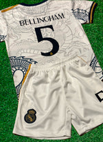 Bellingham Home Dragon Edition Kids Soccer Kit | Real Madrid 2 Piece Set