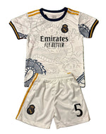 Bellingham Home Dragon Edition Kids Soccer Kit | Real Madrid 2 Piece Set