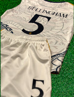 Bellingham Home Dragon Edition Kids Soccer Kit | Real Madrid 2 Piece Set