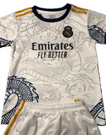 Bellingham Home Dragon Edition Kids Soccer Kit | Real Madrid 2 Piece Set