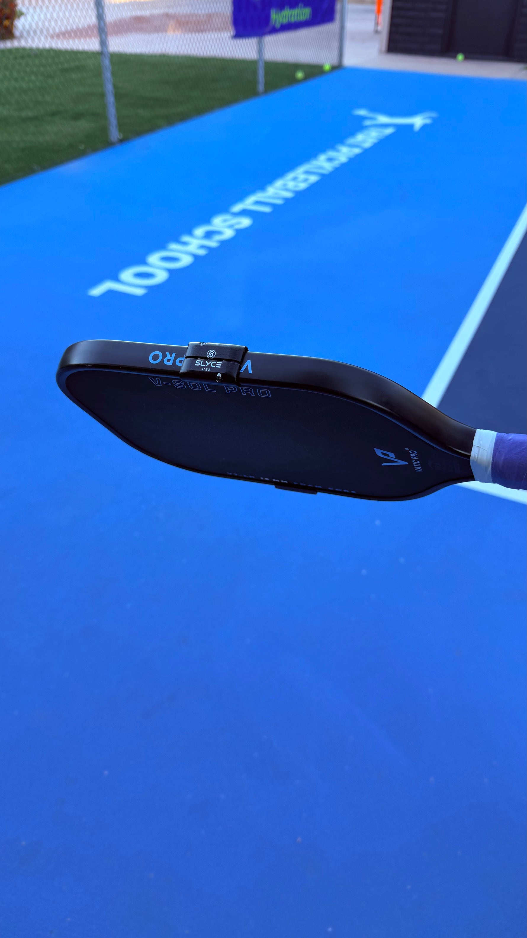 SLYCE SLYDRS™ Adjustable Clamp-On Pickleball Paddle Tuning Weights | Increase Power and Control
