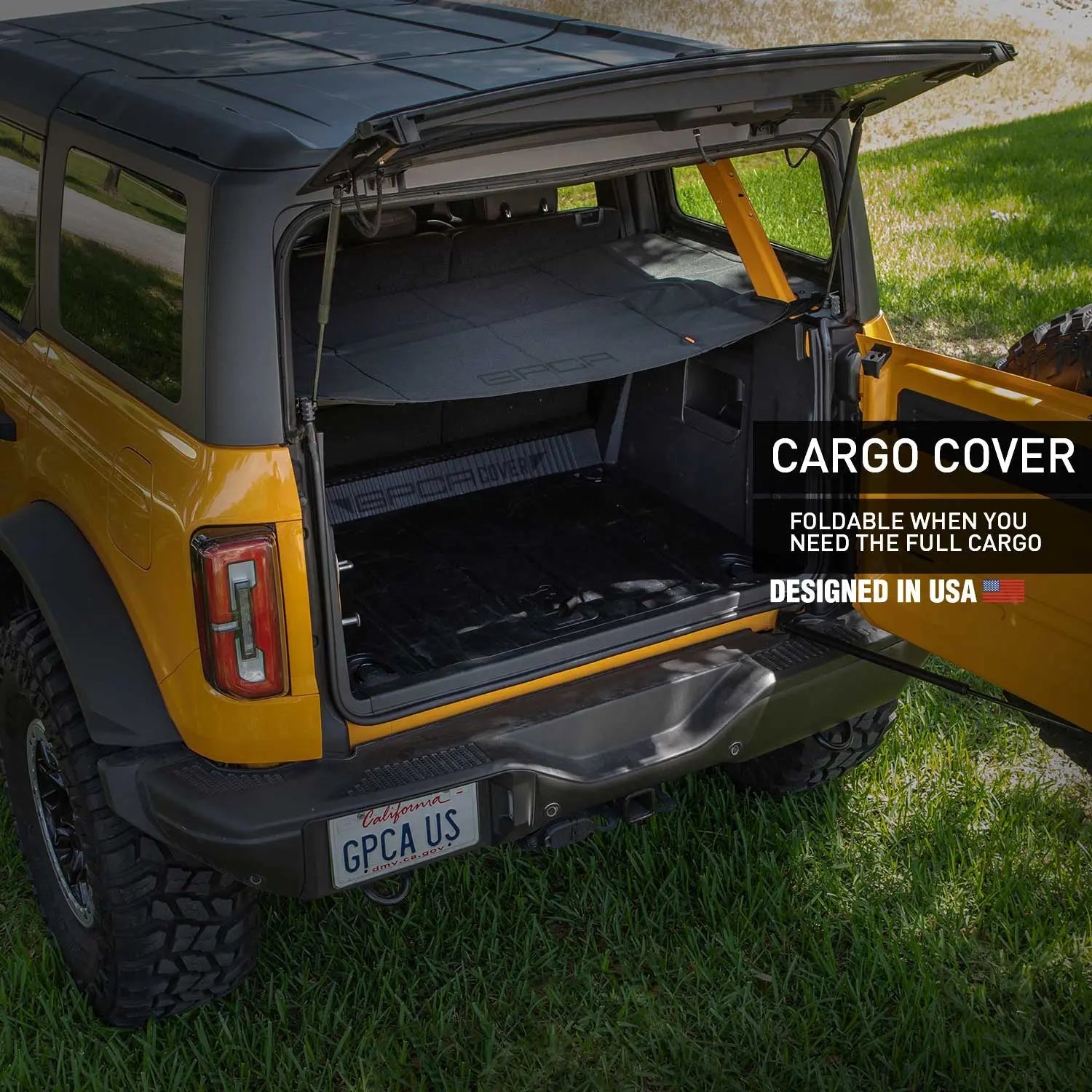 Ford Bronco 4DR Cargo Cover | Hardtop (2021+)