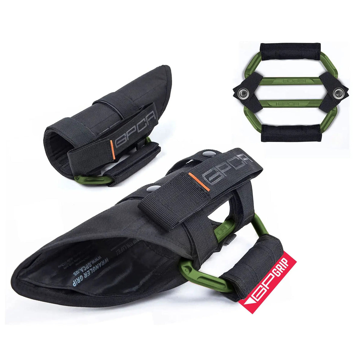 GP-Grip PRO Foldable Color Handles | Jeep Wrangler (2007–2023)