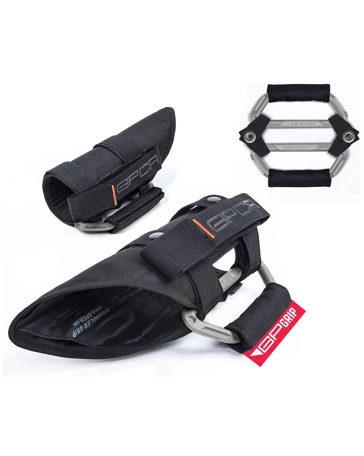 GP-Grip PRO Foldable Color Handles | Jeep Wrangler (2007–2023)