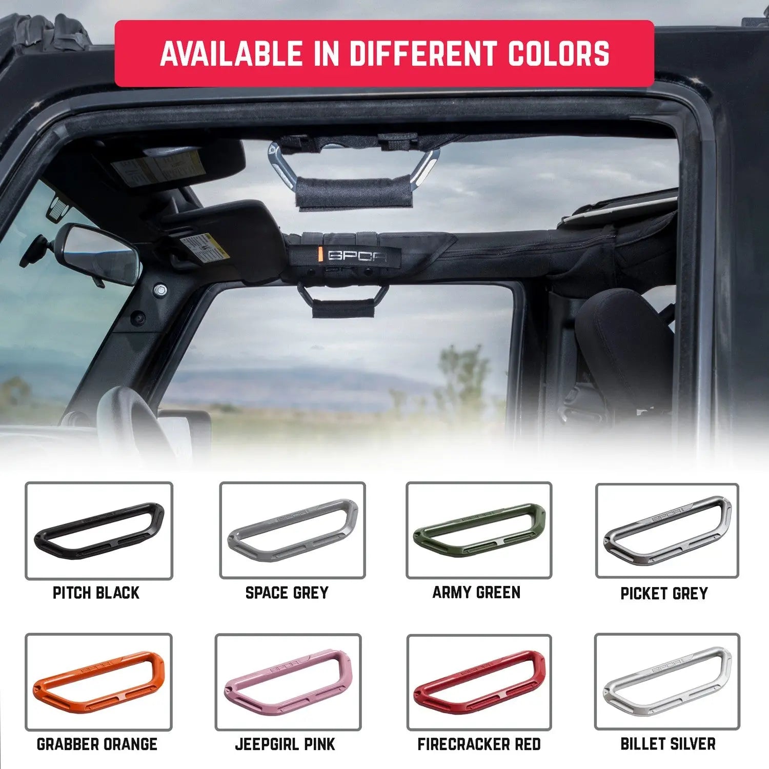 GP-Grip PRO Foldable Handle | Jeep Wrangler JK (2007–2023)