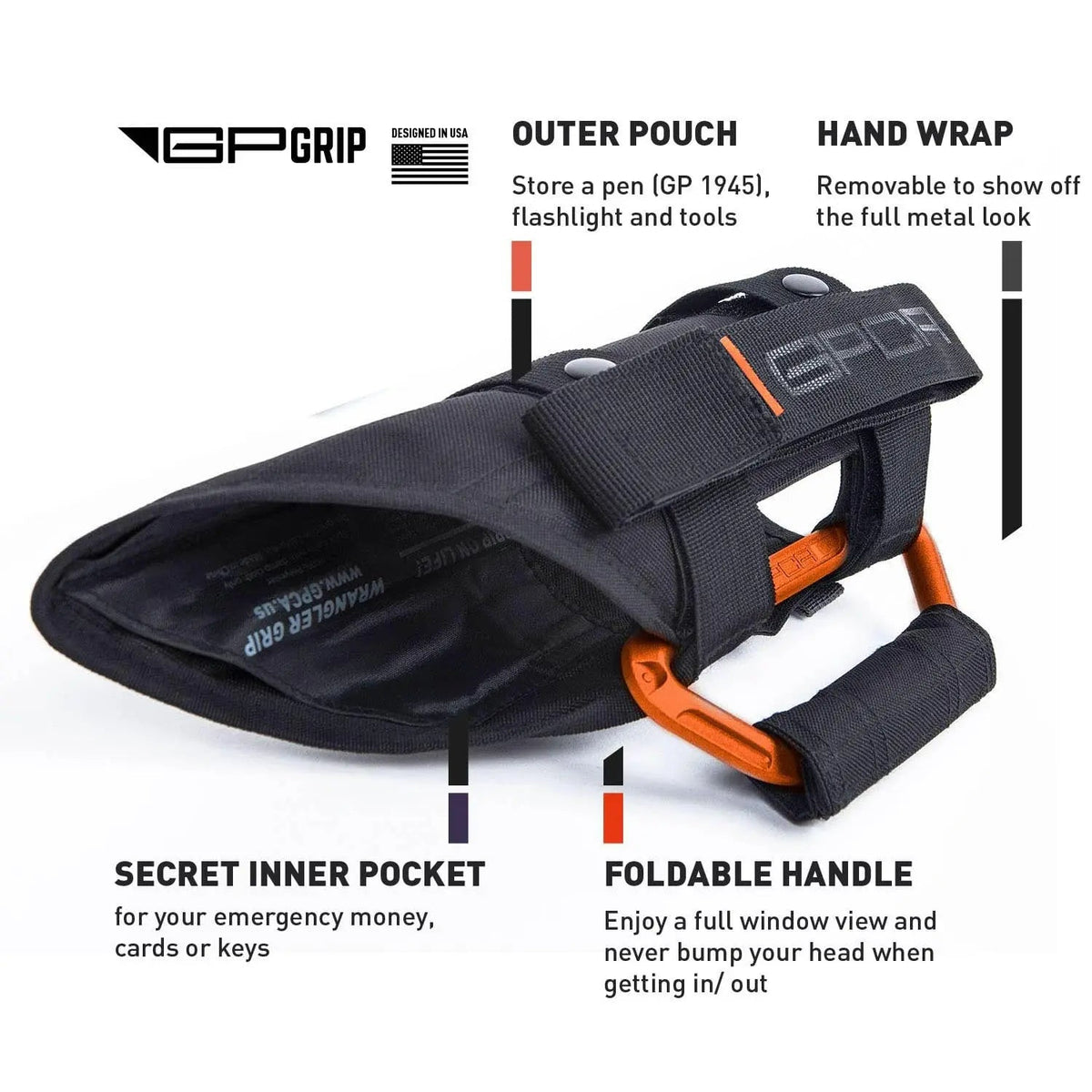 GP-GRIP PRO Orange | Jeep Wrangler 2007-23