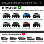 Ford Bronco 4DR Cargo Cover | Hardtop (2021+)