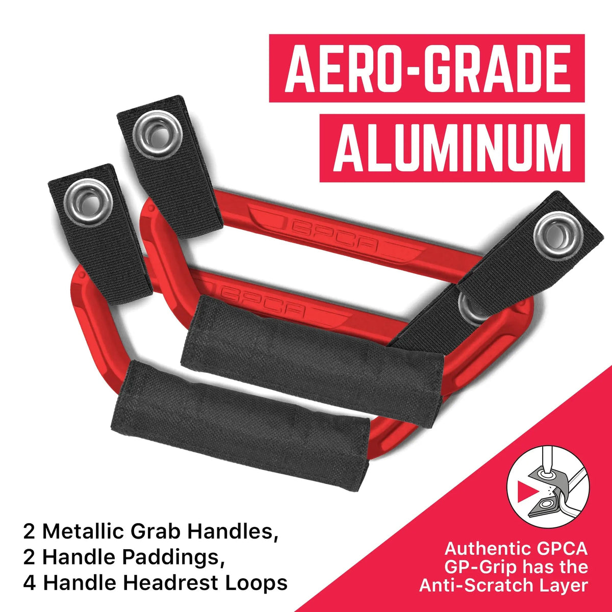 GP-Grip PRO Foldable Color Handles | Jeep Wrangler (2007–2023)