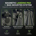 The 40 Magnetic Golf Towel + Landing Pad System