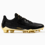 Gold Rush Black & Gold Cleats | Quantum Carbon by Phenom Elite