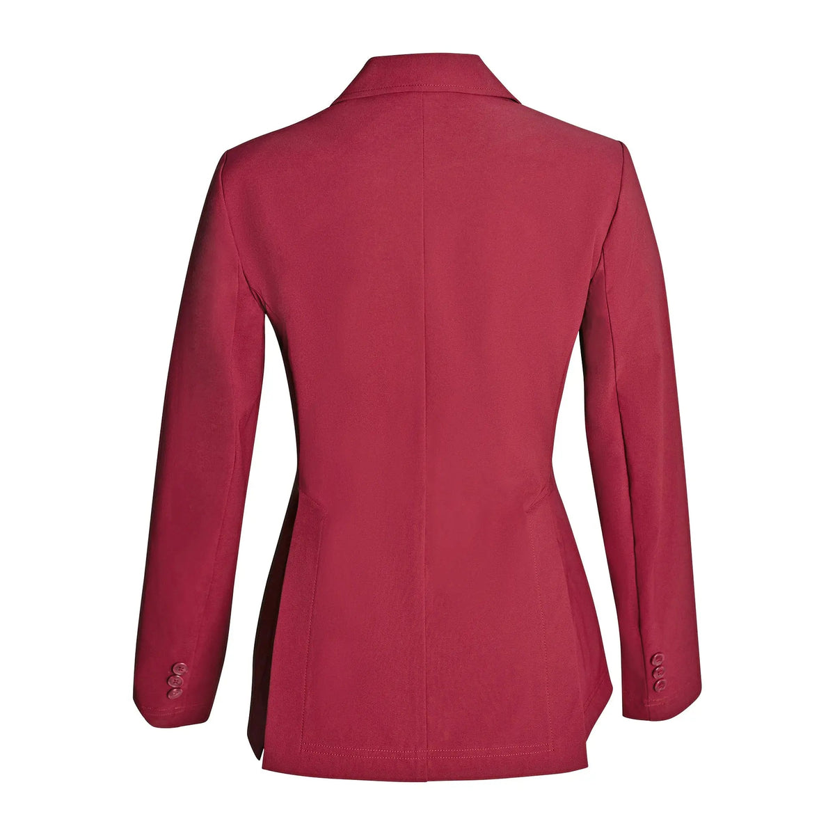 Grand Prix Ladies EQJ 3 Button Show Coat | NY Tech Fabric | Burgundy
