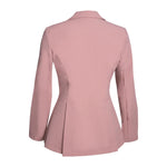 Grand Prix Quinn Show Jacket 4 Button Front with Hidden Zipper Closure | Rose
