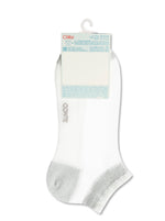 Conte Active Cotton Cropped Women's Socks with Polyamide Sheer Mesh | #20S-27SP(229)
