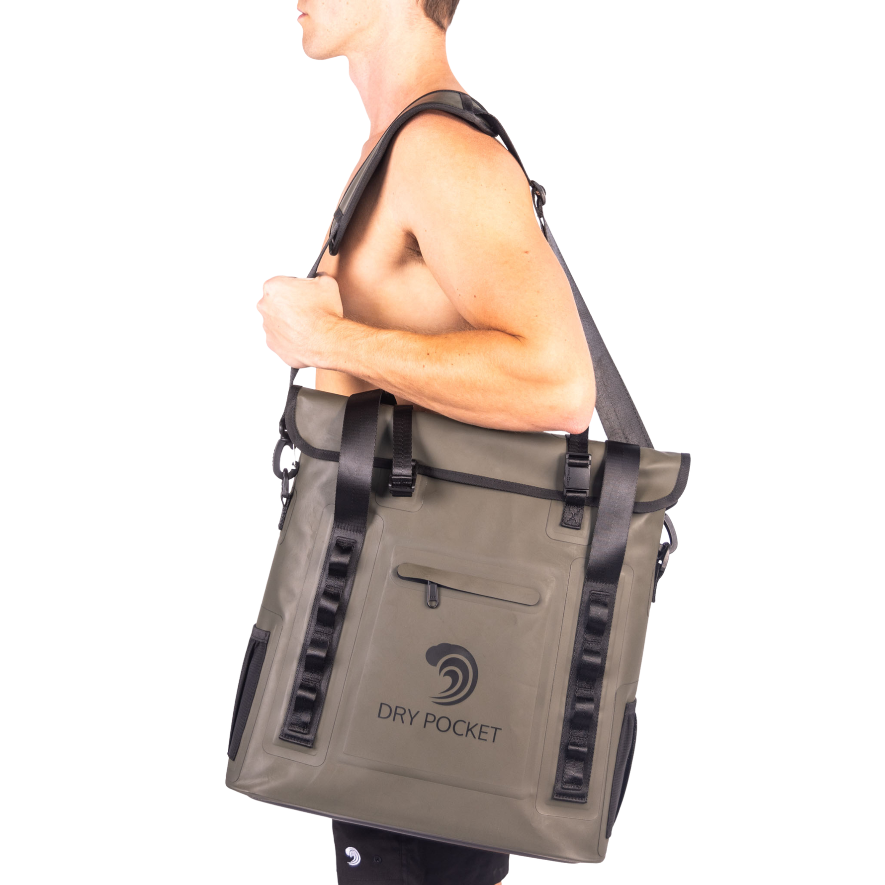 Waterproof Floating Tote Cooler | Hunter Green