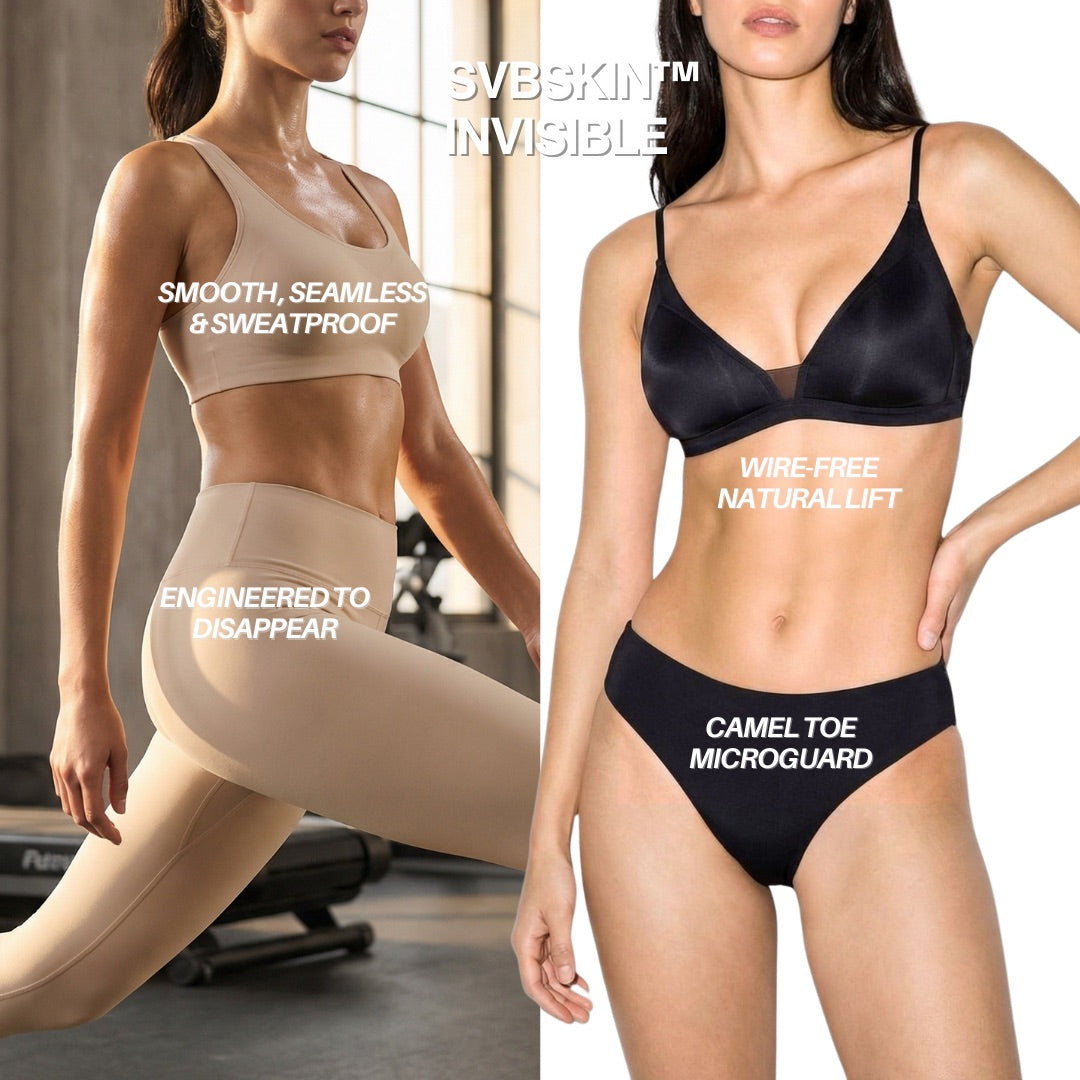 INVISIBLE Thong | Seamless Camel Toe-Proof