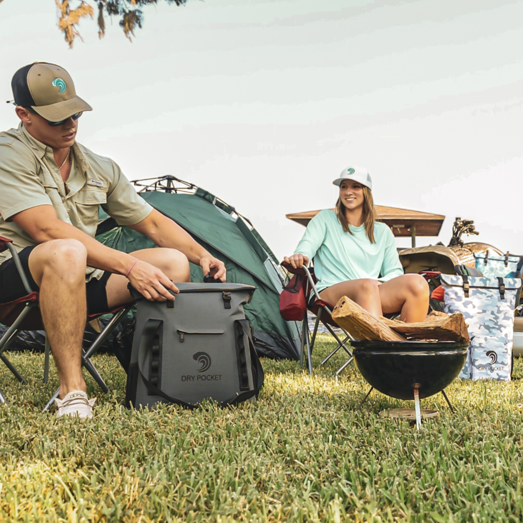 Waterproof Floating Tote Cooler | Dark Grey