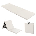 Tri-Fold Gym Mat with Handles and Removable Zippered Cover | 6' x 2'