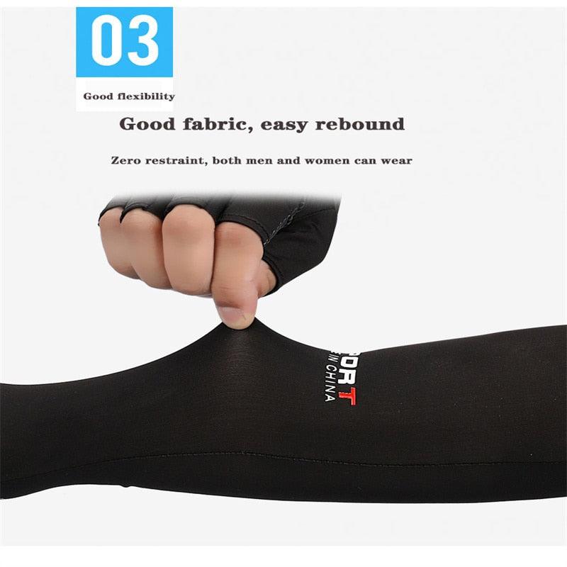 Sport 5-Finger Glove Arm Sleeve (2 pcs) | One Size