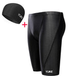 Yuke Men’s Swim Shorts Goggles & Ear-Plug Cap