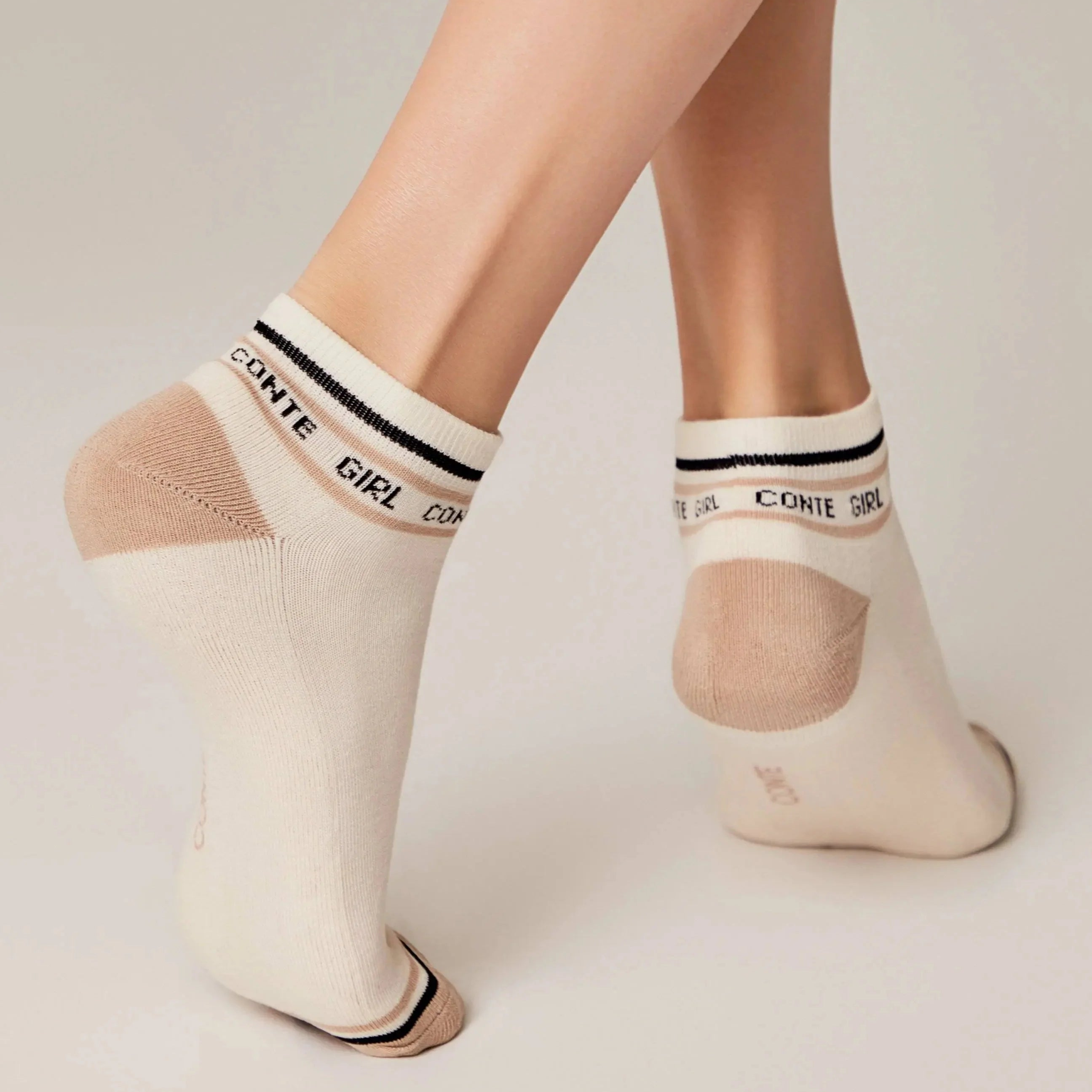 Conte Active Cotton Ankle Socks 572 | Terry Foot