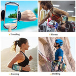 Universal Wristband Phone 4"-6.5" Sports Armband For Cycling Gym Workout