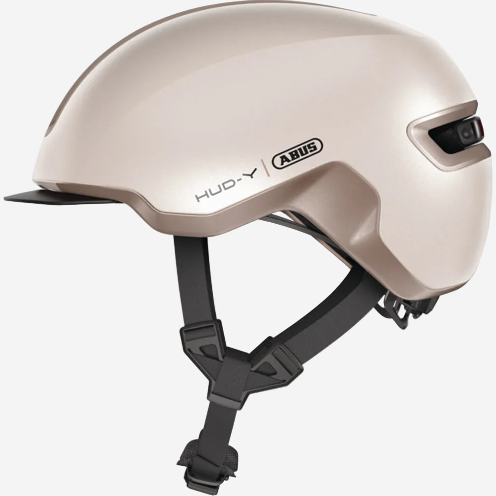ABUS HUD-Y Helmet (Champagne Gold)