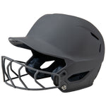 HXE MATTE SOFTBALL HELMET W/FACEMASK