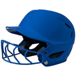 HXE MATTE SOFTBALL HELMET W/FACEMASK