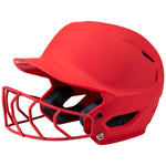 HXE MATTE SOFTBALL HELMET W/FACEMASK