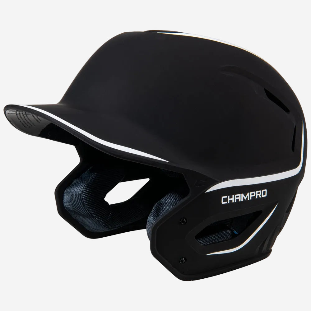 HXE TWO-TONE MATTE BASEBALL HELMET