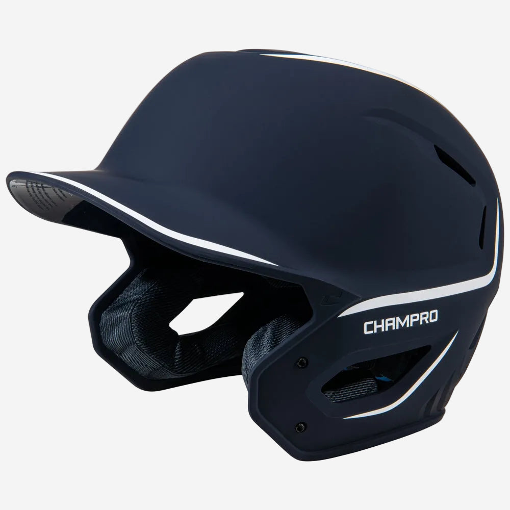 HXE TWO-TONE MATTE BASEBALL HELMET
