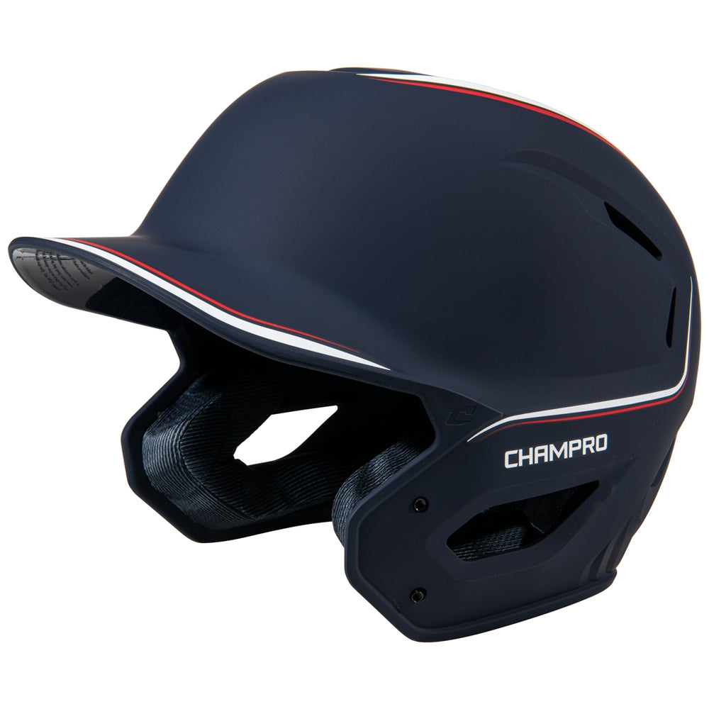 HXE TWO-TONE MATTE BASEBALL HELMET