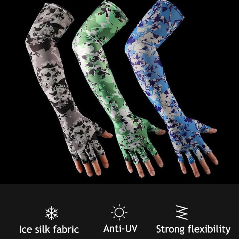 Sport 5-Finger Glove Arm Sleeve (2 pcs) | One Size