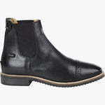 Huntley Equestrian Adult Classic Black Leather Zipper Paddock Boot