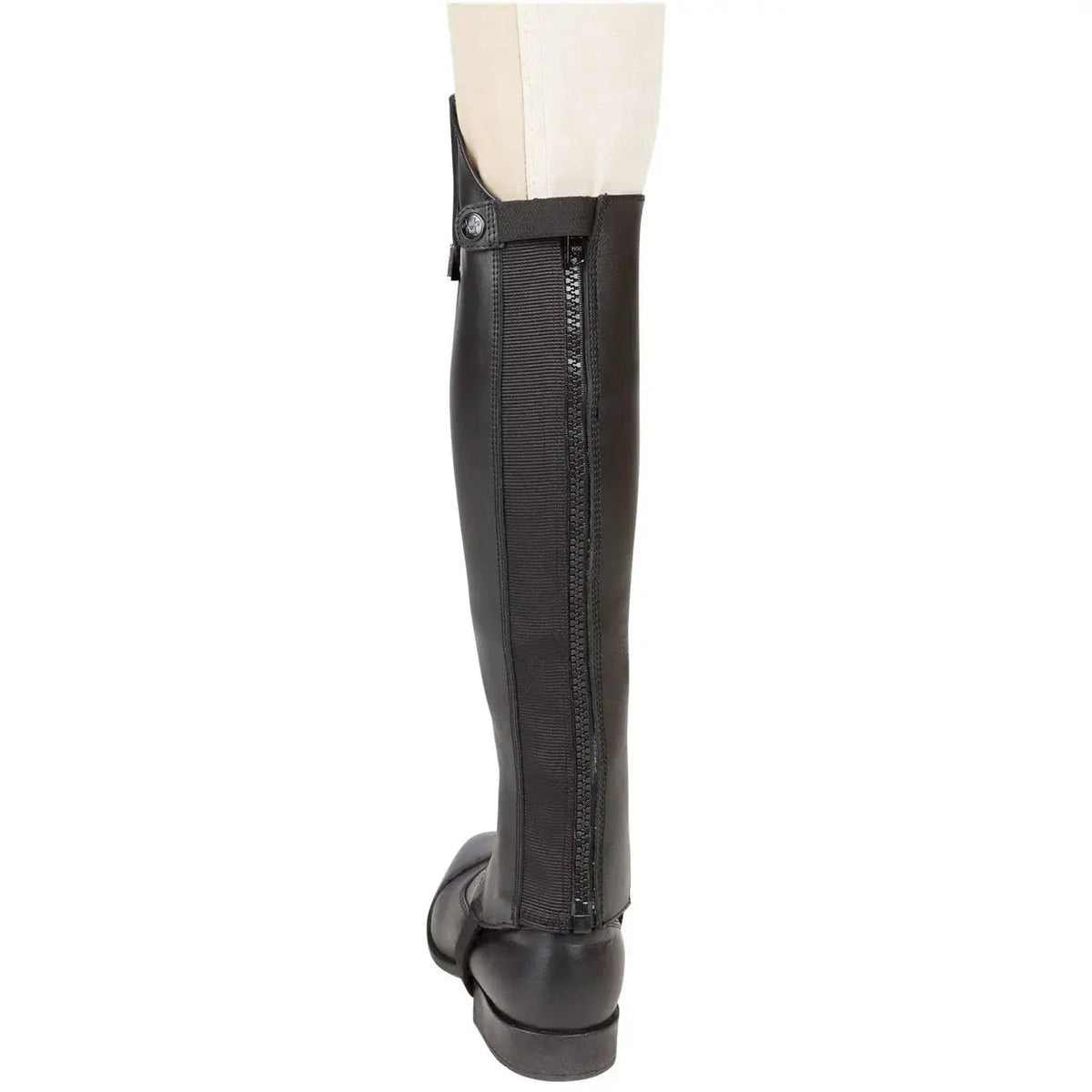 Huntley Equestrian Custom Fit Premium Leather Half Chaps