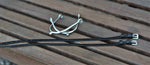 Huntley Equestrian Premium English Leather Spur Straps