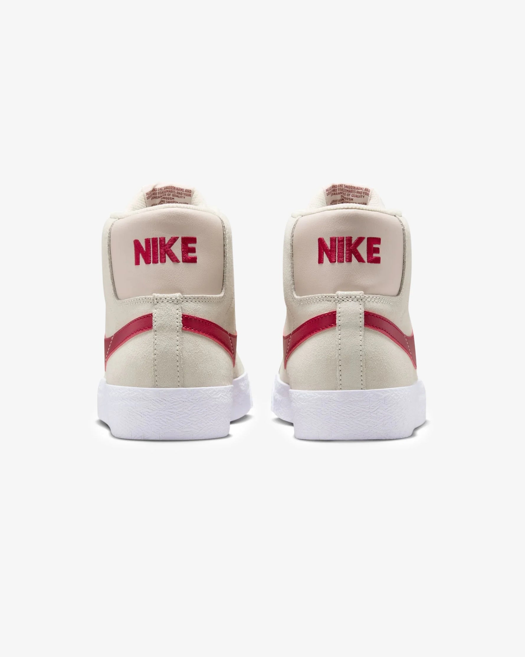 NIKE SB ZOOM BLAZER MID | PALE IVORY/ NOBLE RED