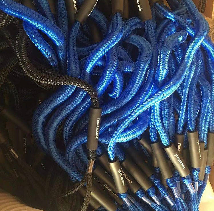 NautiCurl Bungee Boat Ropes | Shock Absorbing (2 Ropes)