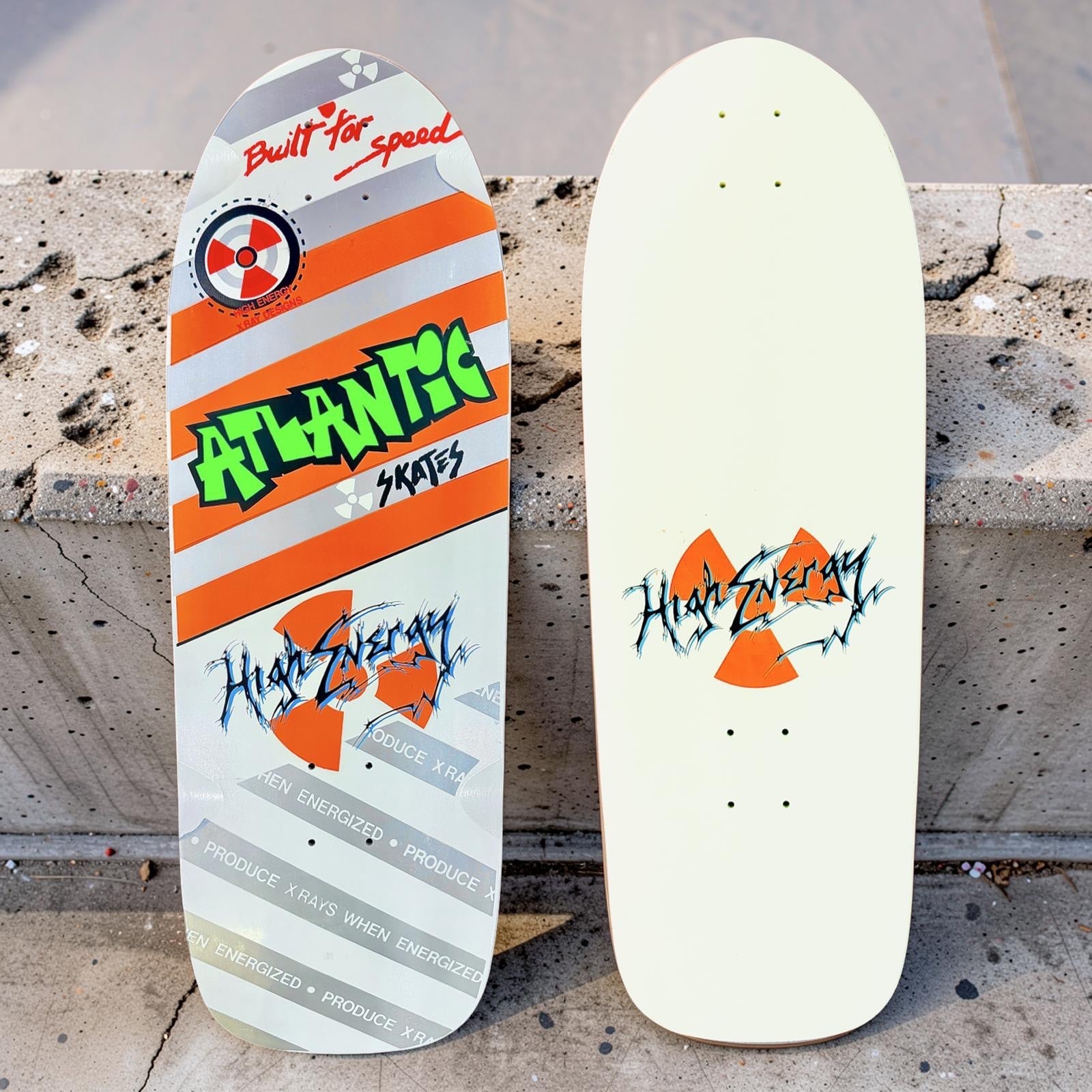 Atlantic Radioactive (Dorsey Truitt Tribute) Limited Edition | HAND-PAINTED Deck 10”x30” (1 of 15)