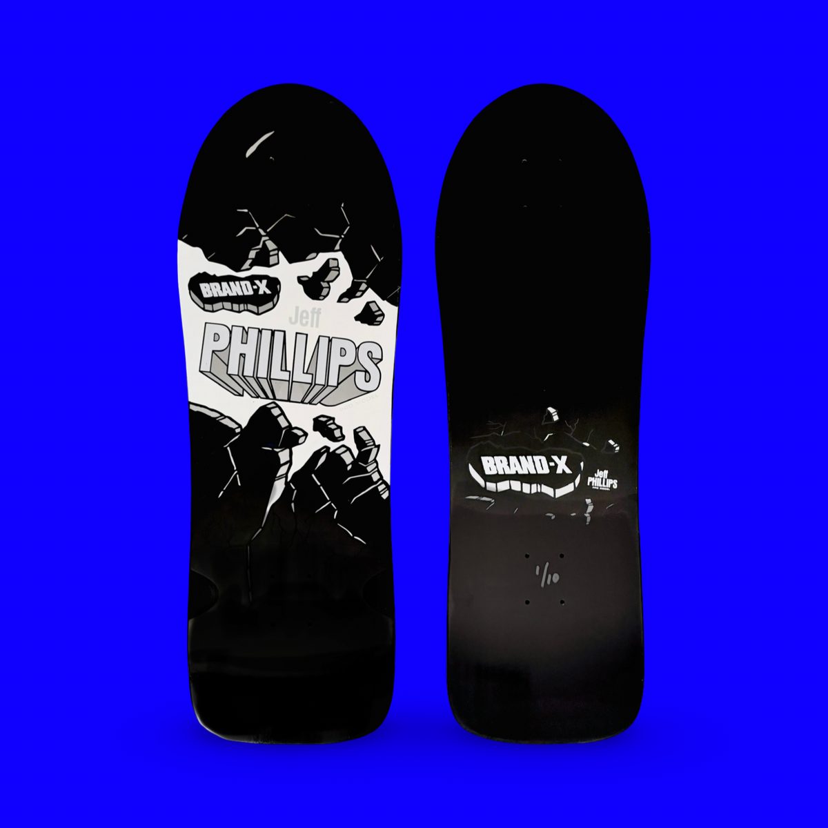 Jeff Phillips BREAKOUT Limited Edition Series | HAND-PAINTED Metallic Deck (1 of 10)