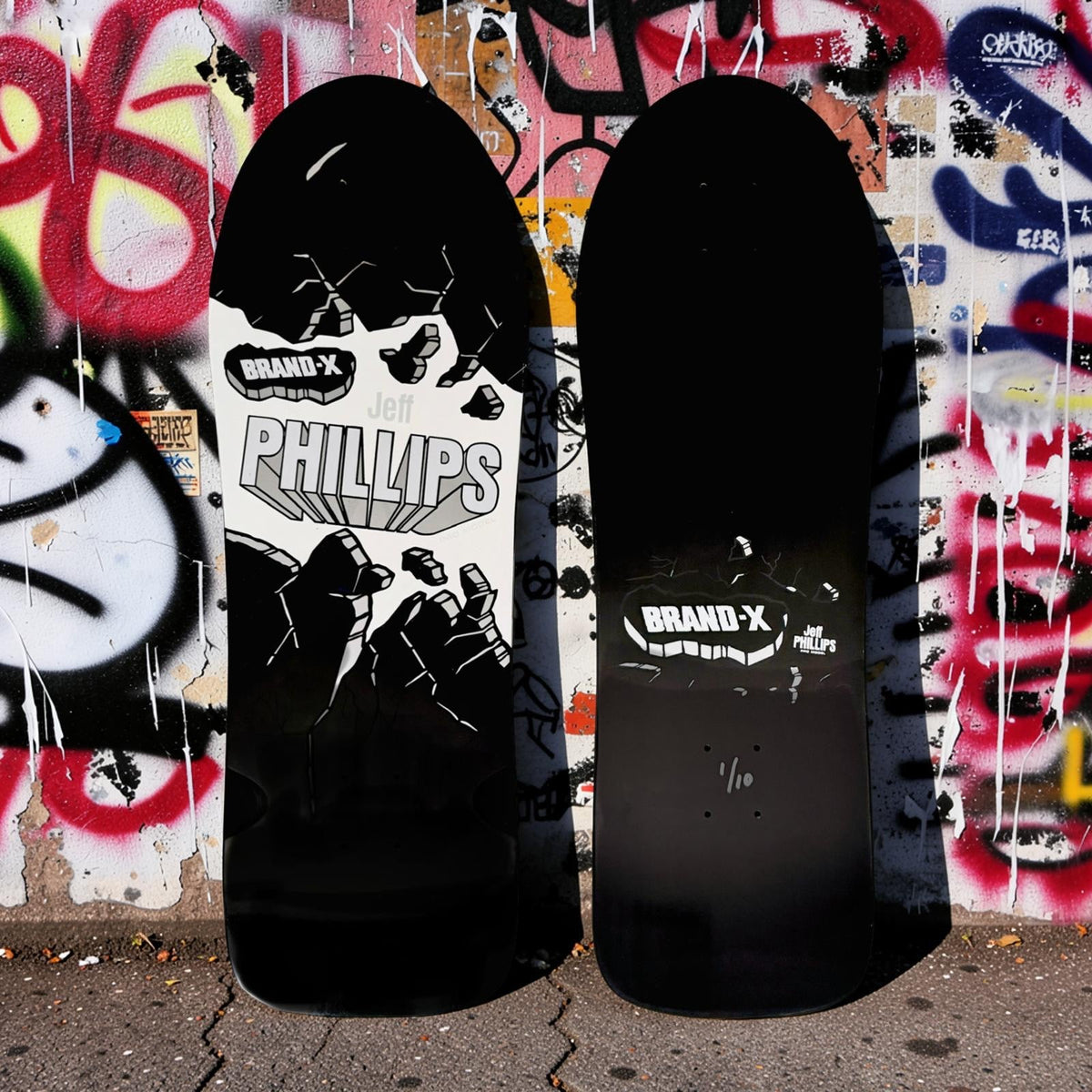 Jeff Phillips BREAKOUT Limited Edition Series | HAND-PAINTED Metallic Deck (1 of 10)