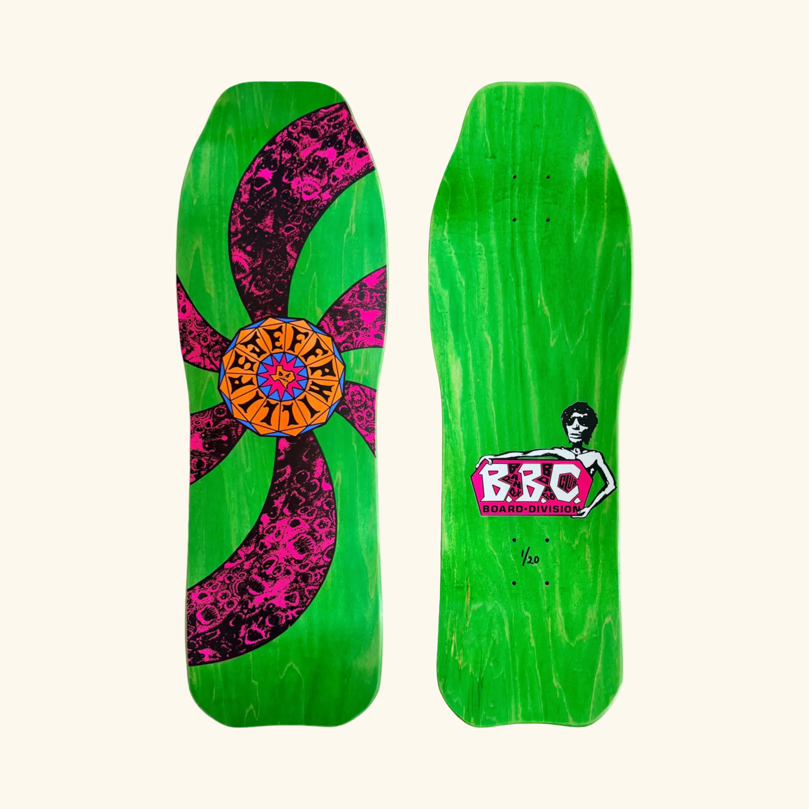 Jeff Phillips SPIRAL Limited Edition | HAND-PAINTED BBC Deck (1 of 20)
