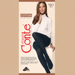 Conte Cotton Warm Opaque Women's Tights | 150 Den | 53% Cotton