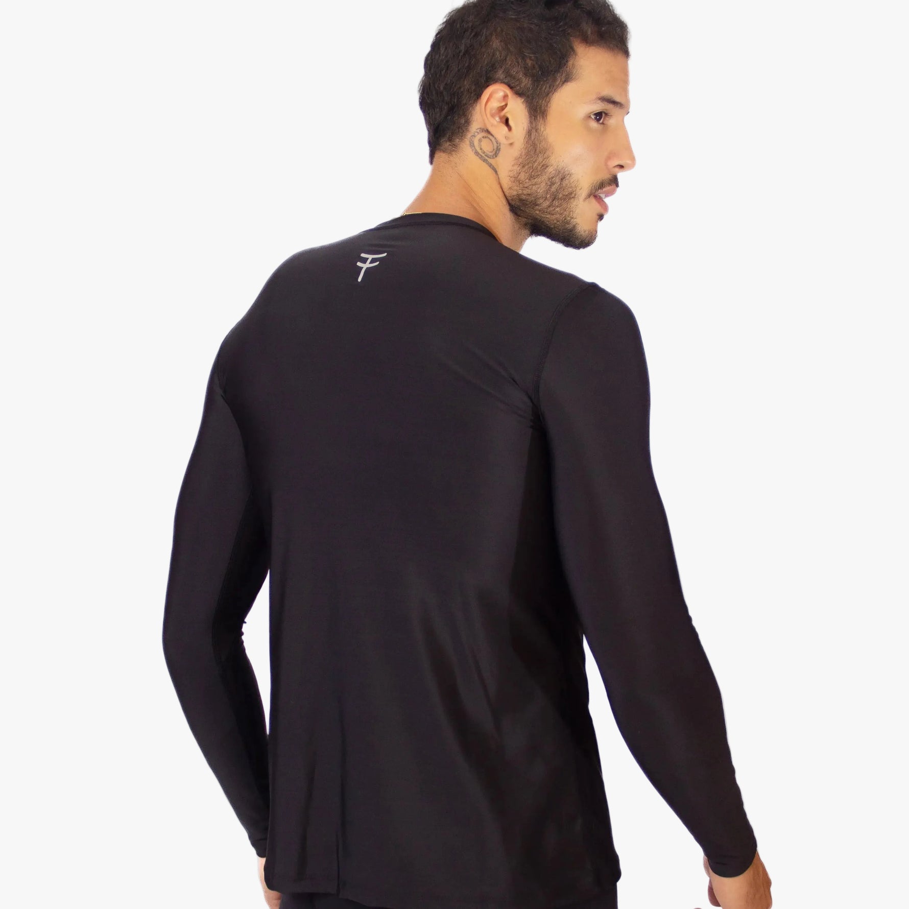 FORCE COMPRESSION TOP | BLACK Athletic Gear