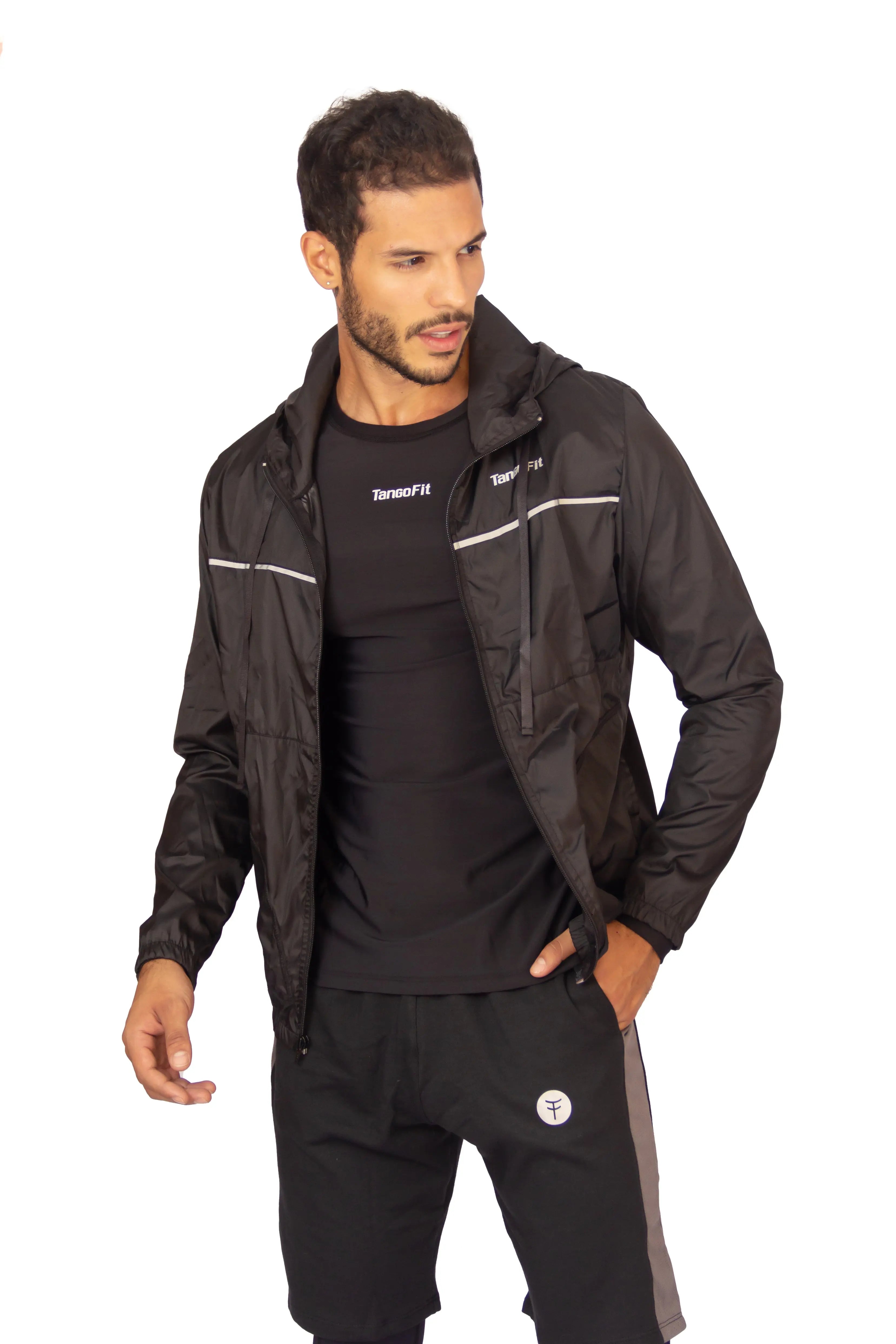 FALCON Windbreaker Black